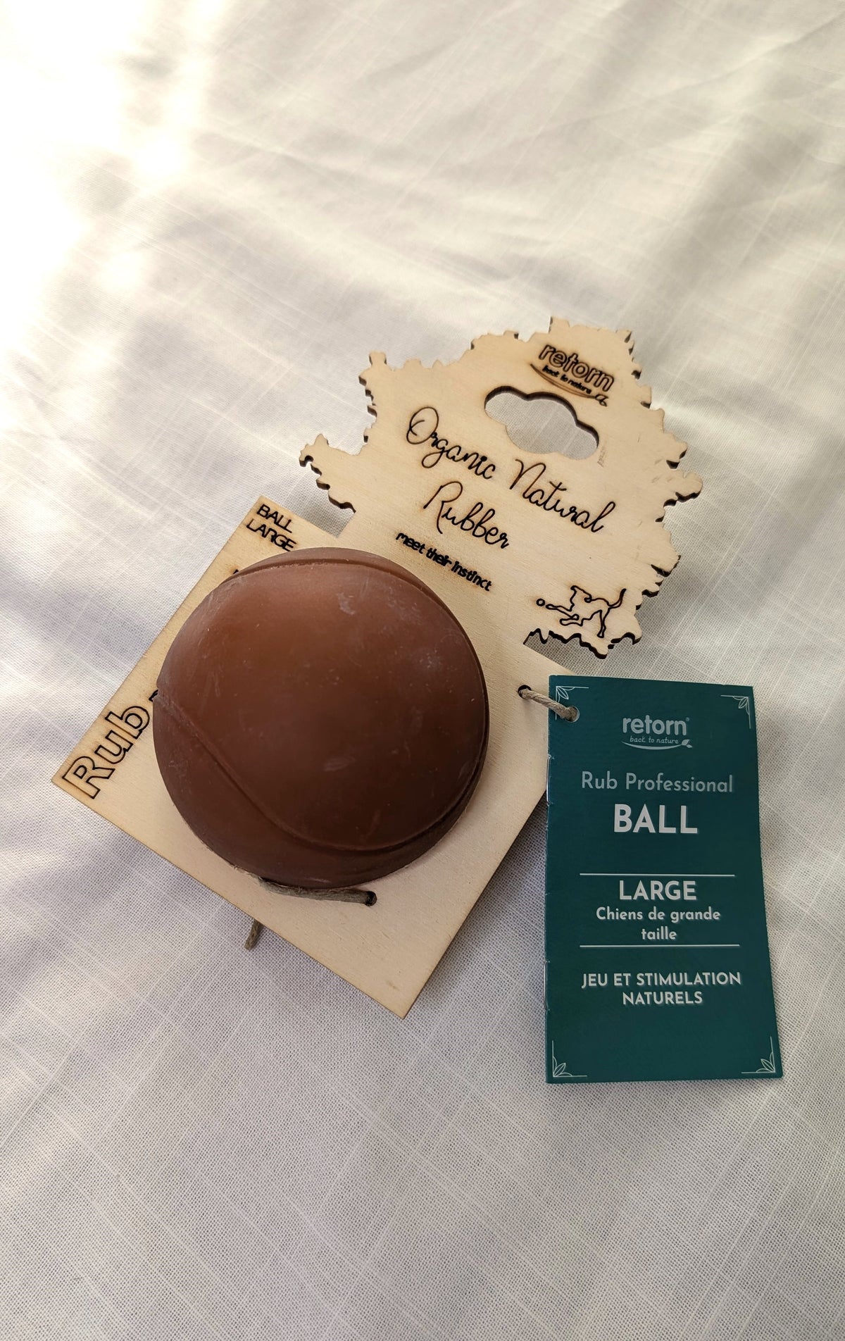Balle Rub Retorn – Jouet à friandises pour chien et chat